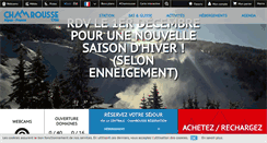 Desktop Screenshot of chamrousse.com